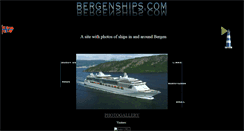 Desktop Screenshot of bergenships.com